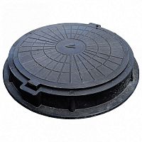 Люк канализационный полимерный  до 3,0 тон. ЗЕЛЕНЫЙ Саранск