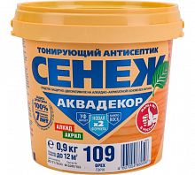 СЕНЕЖ АКВАДЕКОР Х2-109 (орех)  0,9кг Саранск