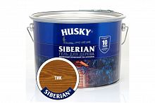 Гель-антисептик полуматовый для дерева HUSKY  SIBERIAN Полисандр 9 л. Саранск