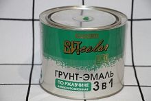 Грунт-эмаль по ржавчине 3 в 1 ВИТ шоколад 1,8кг Саранск