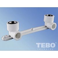 Настенный комплект для смесителя вн.р.(планка) Tebo 20х1/2"   Саранск