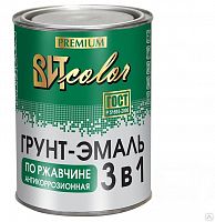 Грунт-эмаль по ржавчине 3 в 1 ВИТ белая 0,8кг Саранск